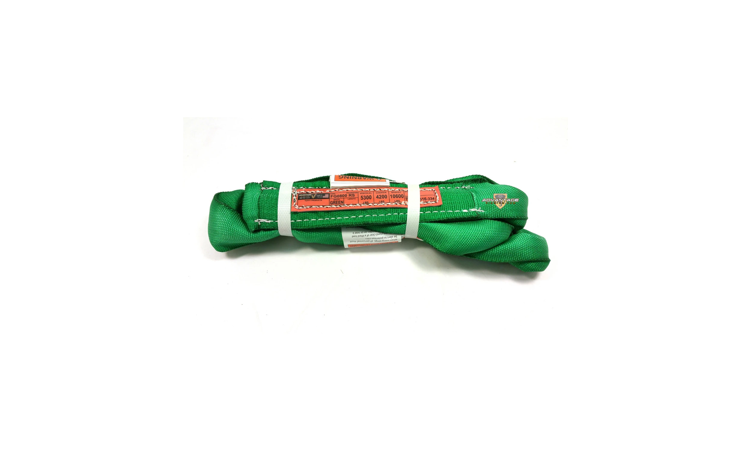 Green Poly Round Slings