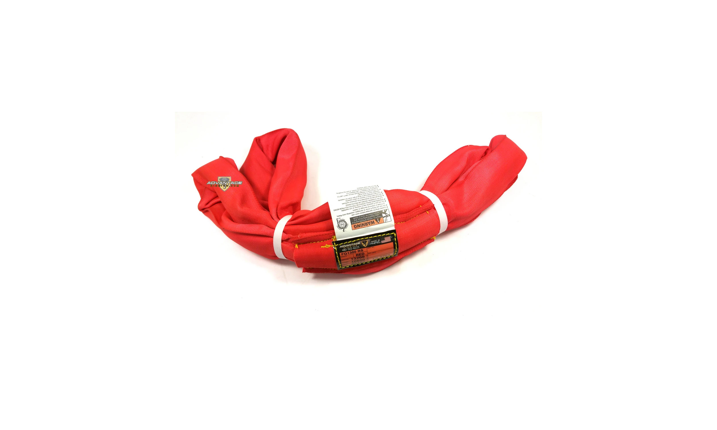 Red Poly Round Slings