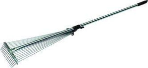 Rake - Adjustable Metal Leaf Rake - Adjustable Metal Leaf