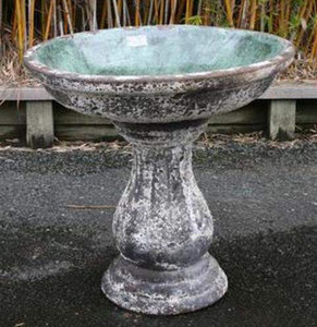 Bird Bath - Oceanic Green 75cm Bird Bath - Oceanic Green 75cm