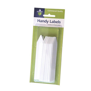 Plant Labels - Plastic White 2