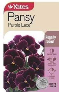 Yts Pansy Purple Lace - 3 Yts Pansy Purple Lace - 3