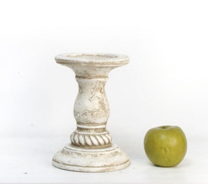 Candle Holder - Wooden 20cm