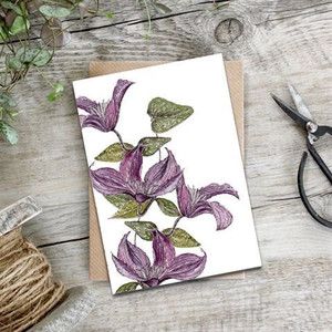 Card - Clematis (113696)