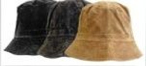 Hat - HB21B1 Suede Bucket Asso Hat - HB21B1 Suede Bucket Asso