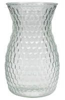 Vase - Textured Clear