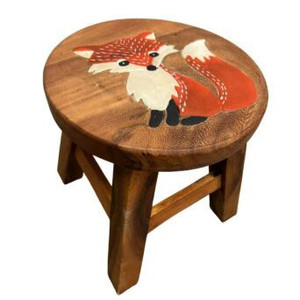 Teak Stool - Recycled Fox Teak Stool - Recycled Fox