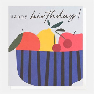 Card - Happy Birthday Fruit Bo Card - Happy Birthday Fruit Bo