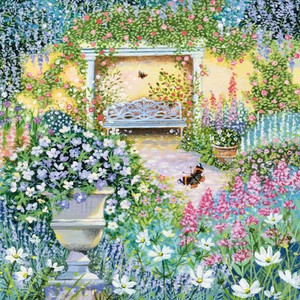 Card - Blue Bench & Wistera