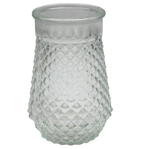 Vase - Textured Glass 16cm