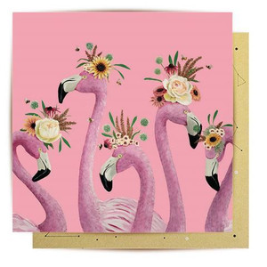 Card - Flamingo Ladies Card - Flamingo Ladies