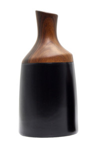 Vase - Walnut Black 25cm