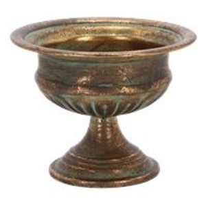 French Urn - Aged Metal 12.5cm French Urn - Aged Metal 12.5cm