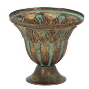 French Urn - Aged Metal 12cm French Urn - Aged Metal 12cm