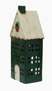 House - Christmas Green With W House - Christmas Green With W