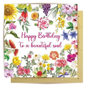 Card - Beautiful Soul Birthday Card - Beautiful Soul Birthday