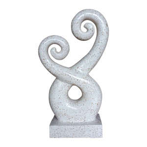 Statue - Intertwind White 25cm Statue - Intertwind White 25cm