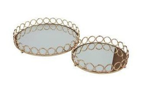Tray - Luxe Wtih Circle Detail (1201526) Tray - Luxe Wtih Circle Detail (1201526)