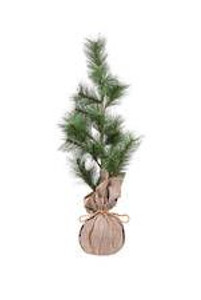 Christmas - Tree In Burlap L Christmas - Tree In Burlap L