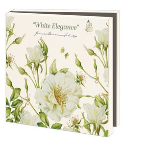 Notecard Wallet - White Elegan Notecard Wallet - White Elegan