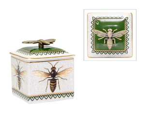 Trinket Box - Bee Green (1202087)