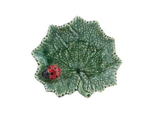 Plate - Ladybug On Ragwort Lea