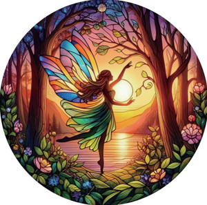 Stained Glass Hanger - Fairy