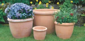 Planter - Terra Rolled Rim XL