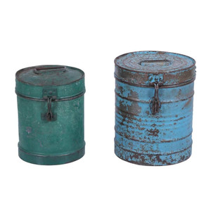 Vintage - Hanging Iron Dish (115816) (115818)