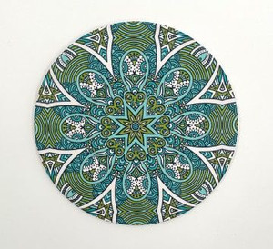 Ceramic Trivet - Multi Round (114611) (115251)