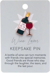 Keepsake Pin - Wine Lover