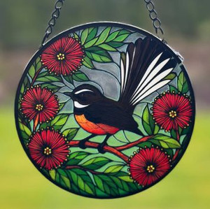 Stained Glass Mini - Fantail