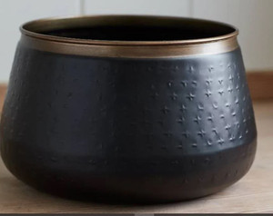 Planter - Baroque Antique Blac (113491)