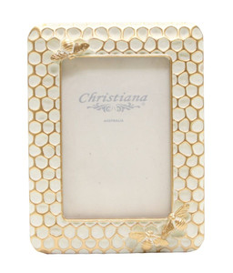 Frame - Honey Bee Ivory 13x18