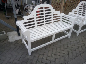 Bench - Lutyens White
