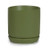 Pot - Cylinder Dark Green 12cm