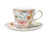 Cup & Saucer - Chintz Blanc