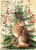 Card - Hare & Christmas Tree