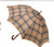Umbrella - Tartan Camel
