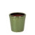 Flower Pot - Green W Saucer 15