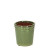 Flower Pot - Green W Saucer 12