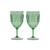 Wine Glass - Spring Floral