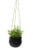 Hanging Pot - Procelain Black