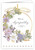 Card - With Sympathy Flower Wr