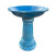 Bird Bath - Blue Copper 50cm
