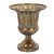 French Urn - Aged Metal 24cm
