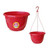 Trenz Hanging Basket - Red 27c