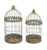 Bird Cage - Aged Metal L