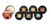 Coasters - Vintage Audio Set 6
