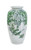 Vase - Porcelain Green & White